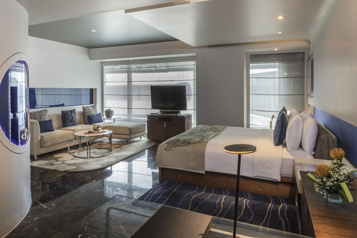 Trillion Suite | 1 bedroom, premium bedding, pillowtop beds, minibar