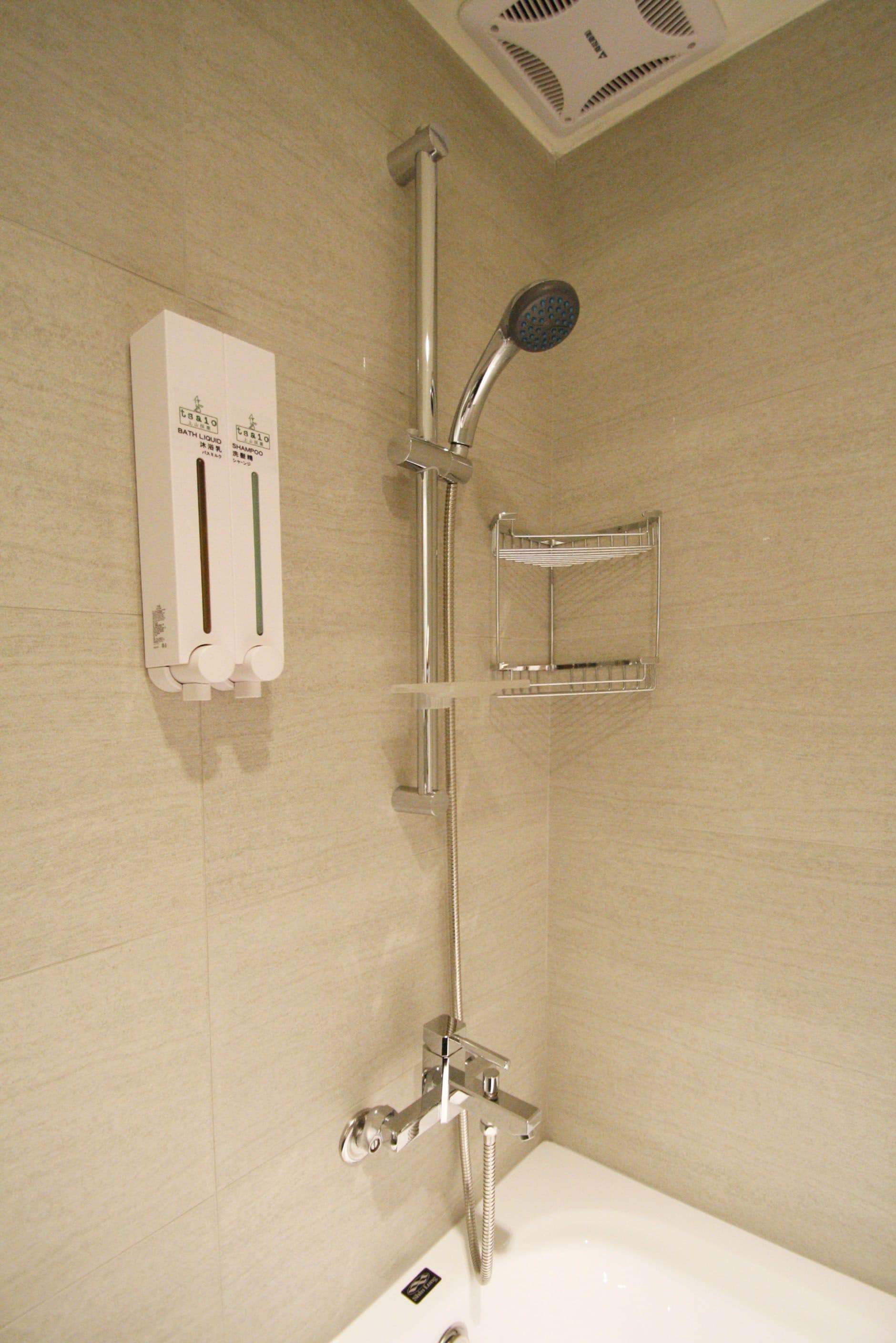 family room | bathroom shower