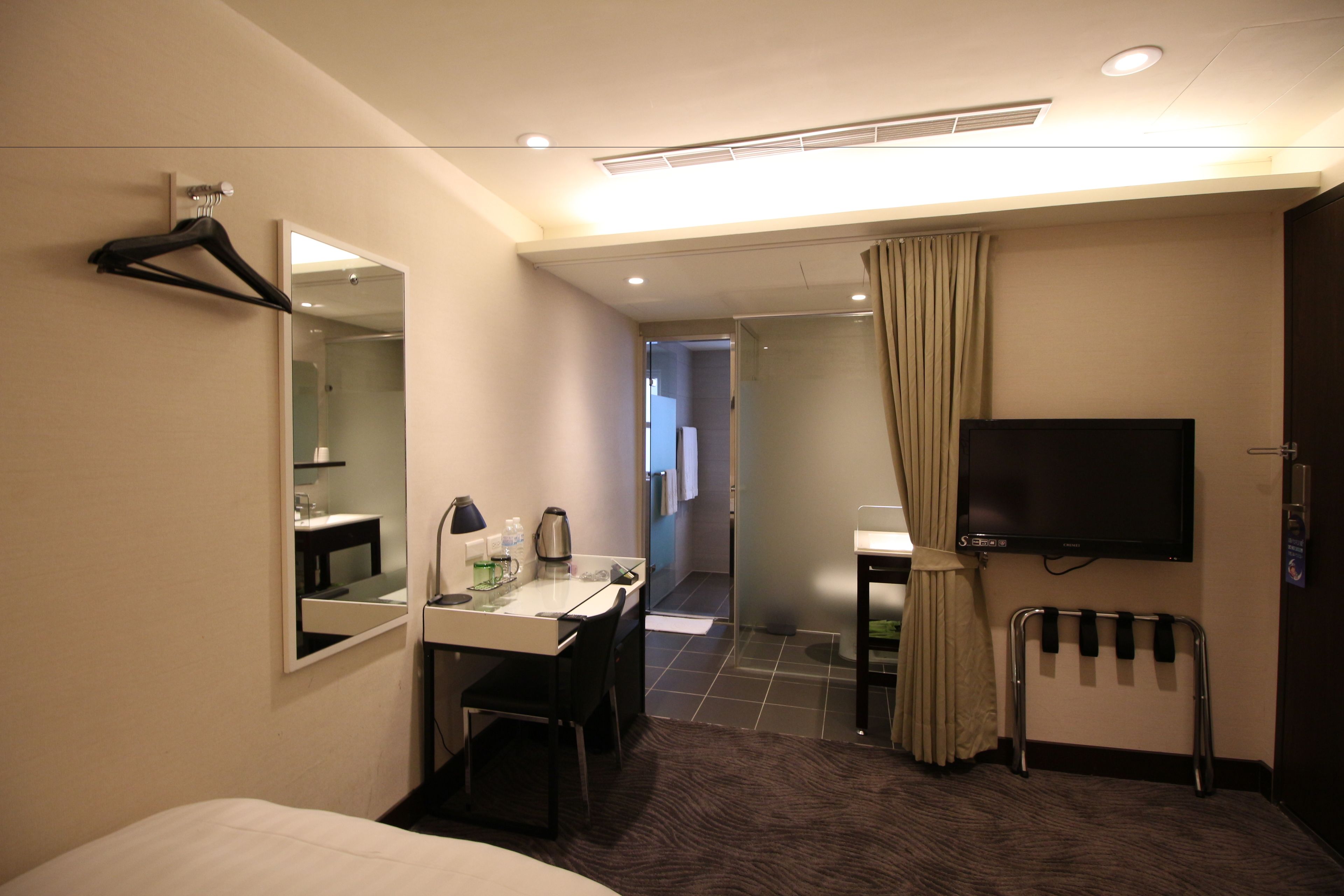 superior twin room | down duvets, in-room safe, individually decorated, desk