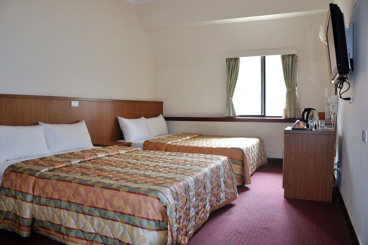 Quadruple Room, 2 Double Beds | In-room safe, free wired internet