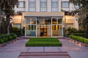 Entrada de la propiedad