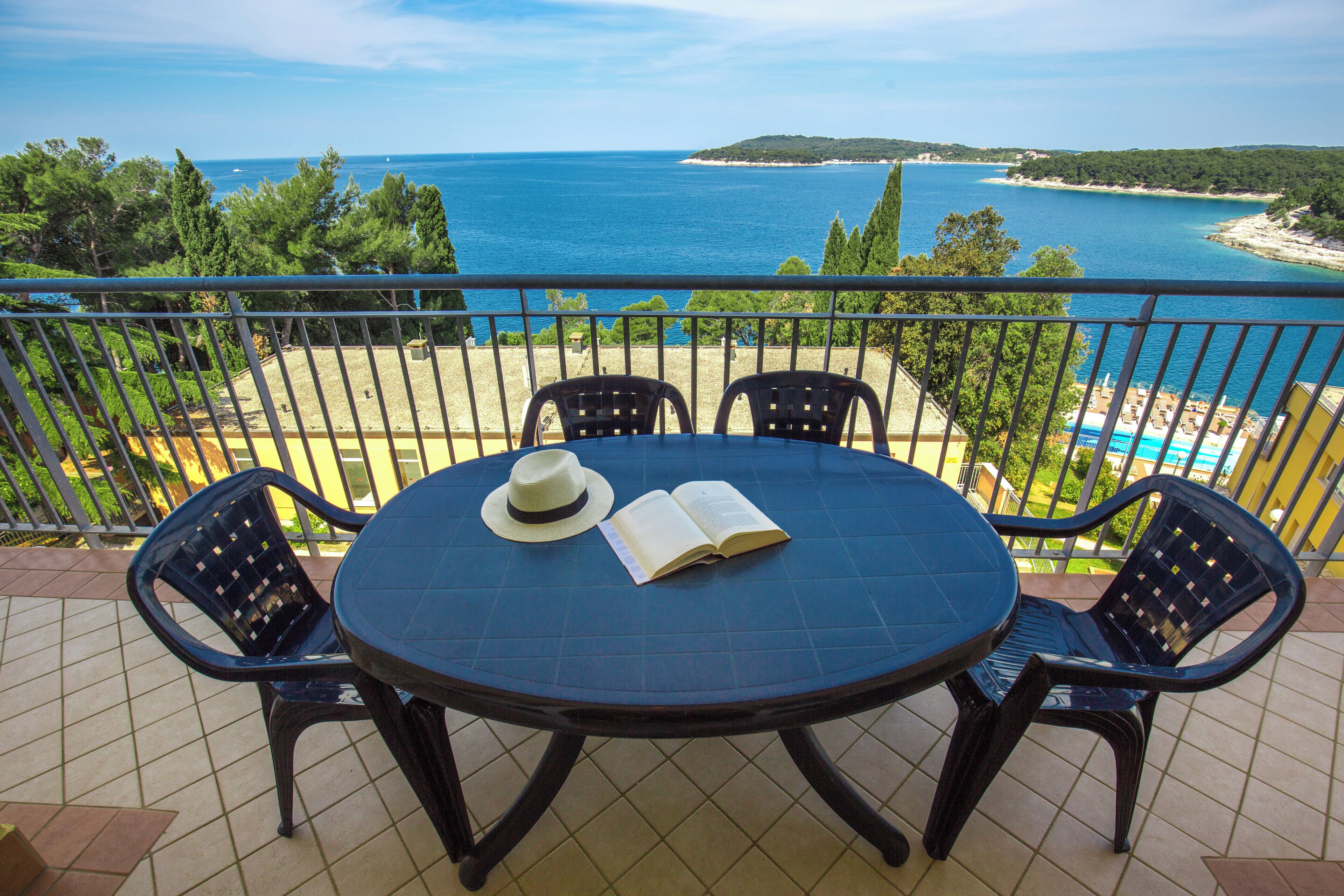 Two bedroom apartment (5+2) - sea view | Balcony view