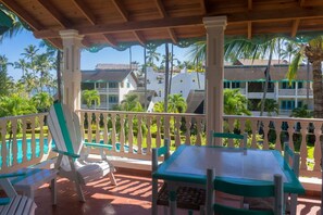 Deluxe Room, 2 Bedrooms | View from room - Hotel Residence Playa Colibri (Las Terrenas)
