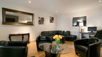 Coin salon dans le hall