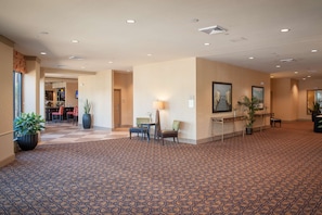 Hypo-allergenic bedding, minibar, desk, blackout curtains