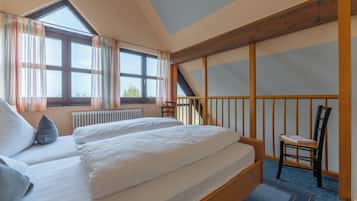 Double Room (Maisonette) | Minibar, in-room safe, desk, iron/ironing board