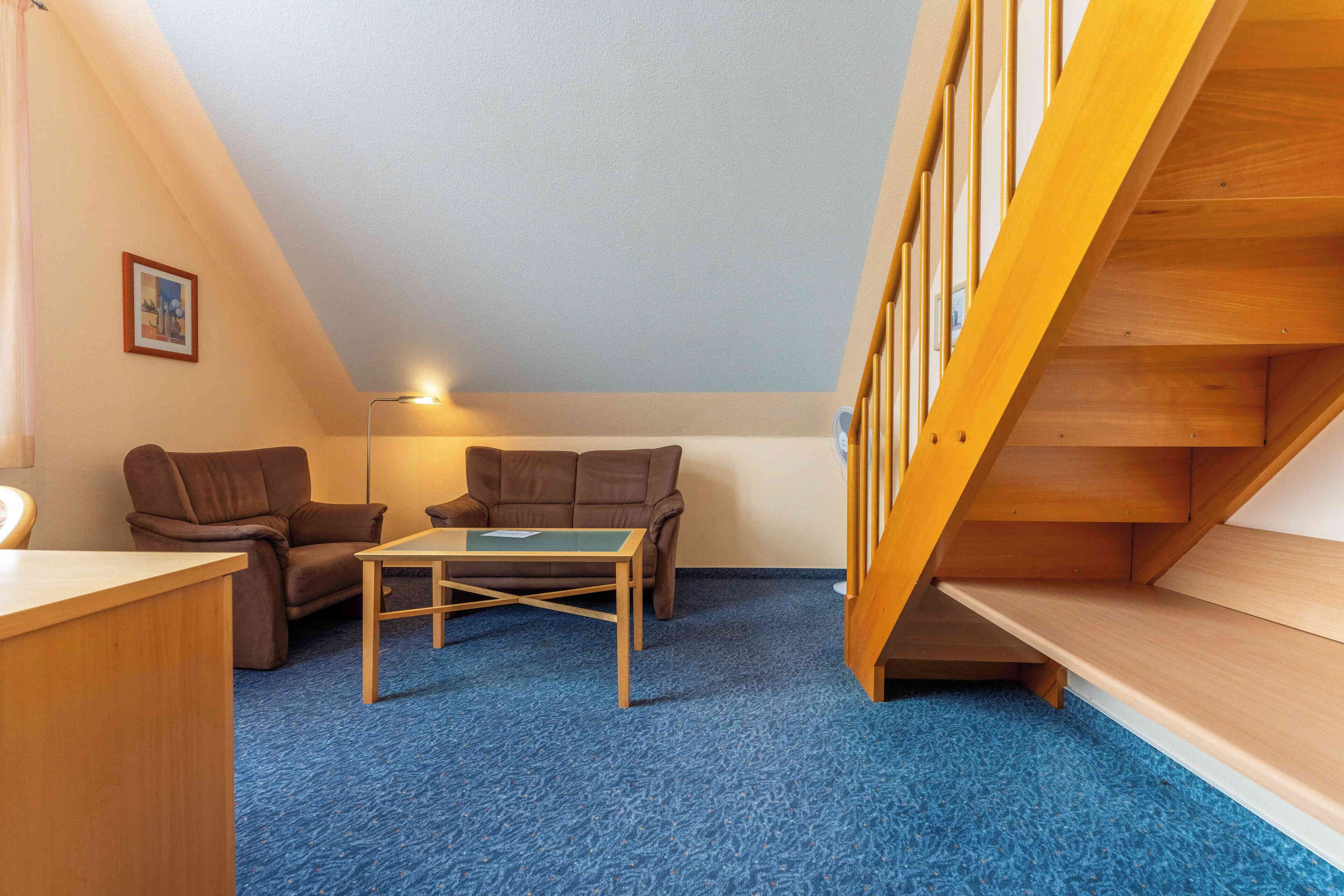 double room (maisonette) | 1 bedroom, minibar, in-room safe, desk