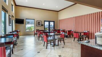 Free daily full breakfast