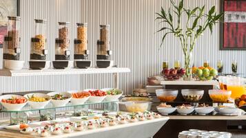 Daily buffet breakfast (SAR 65.00 per person)