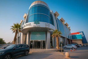 Façade de l’hébergement