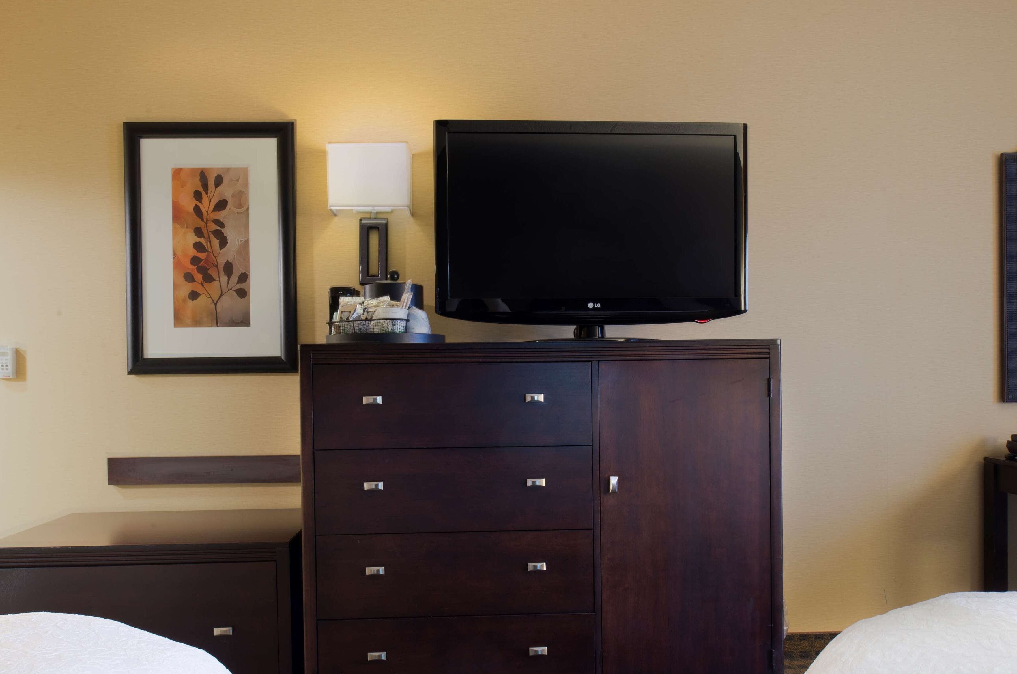 two queens non smoking | in-room safe, desk, blackout curtains, iron/ironing board