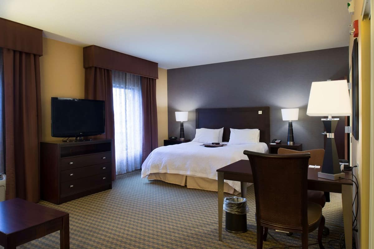 In-room safe, desk, blackout curtains, iron/ironing board