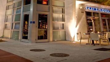 Entrada de la propiedad