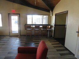 Sala de estar en el lobby