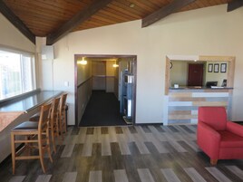 Sala de estar en el lobby