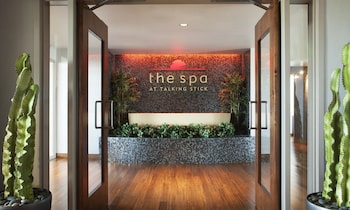 Sauna, hot tub, body treatments, body wraps, body scrubs, facials at Talking Stick Resort