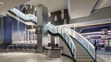 4 bars/lounges, 2 swim-up bars, poolside bar