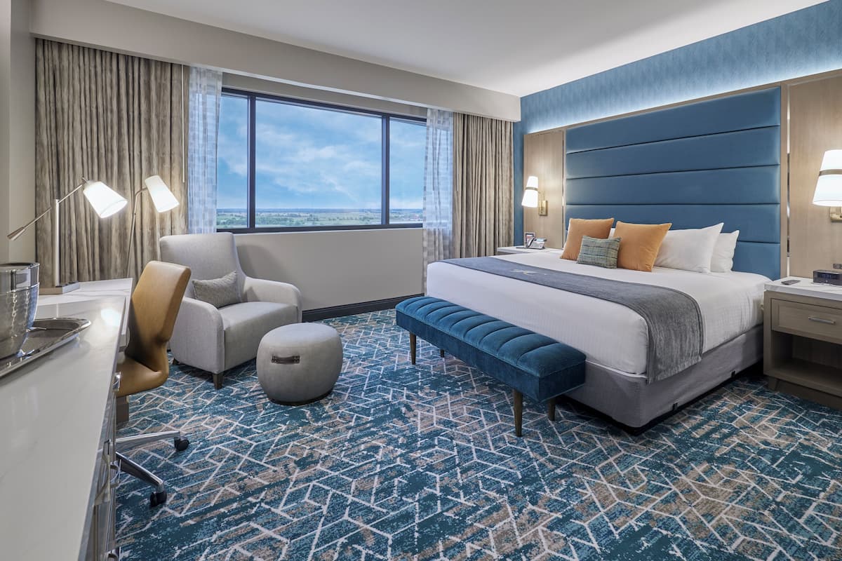 Caja de seguridad en la habitación y escritorio