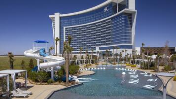 Indoor pool, 2 outdoor pools, pool cabanas (surcharge), pool umbrellas