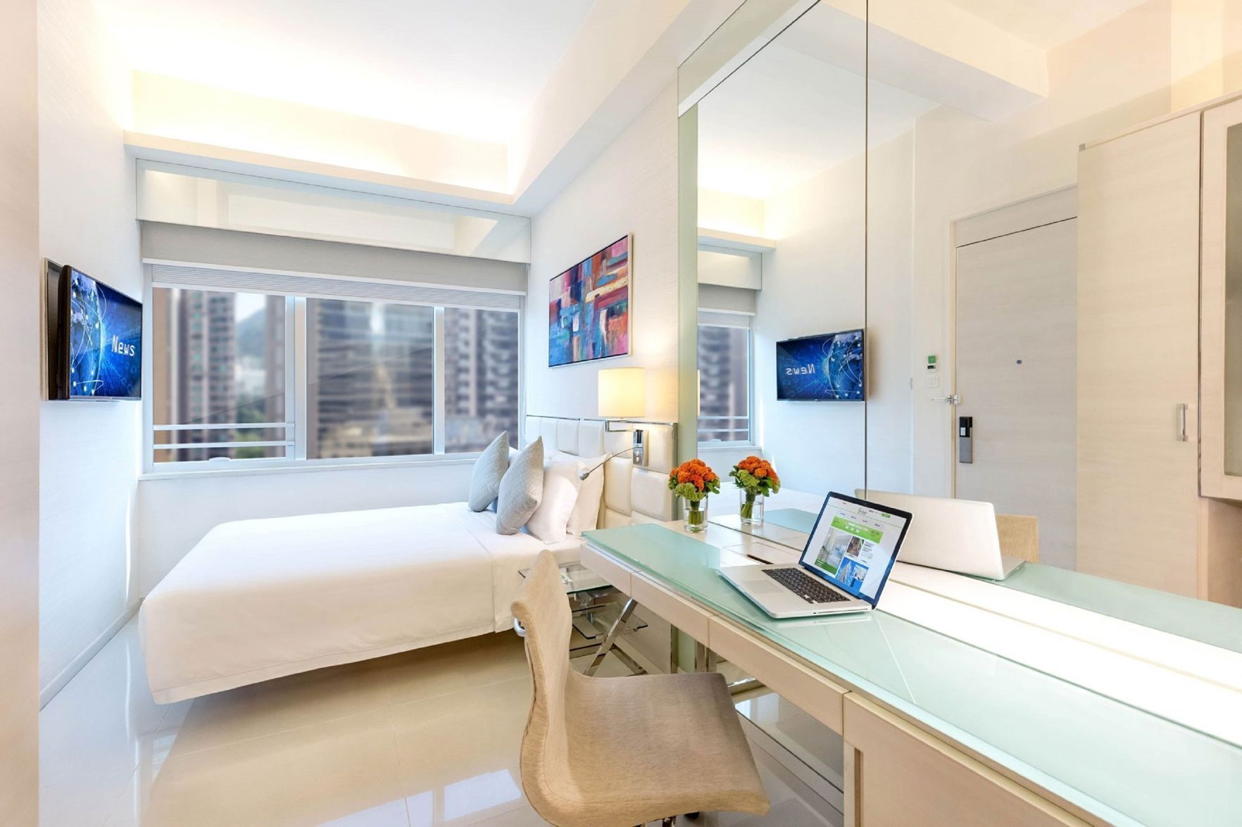 Pillow-top beds, in-room safe, desk, iron/ironing board
