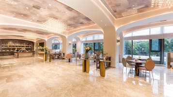 Buffet breakfast for a fee