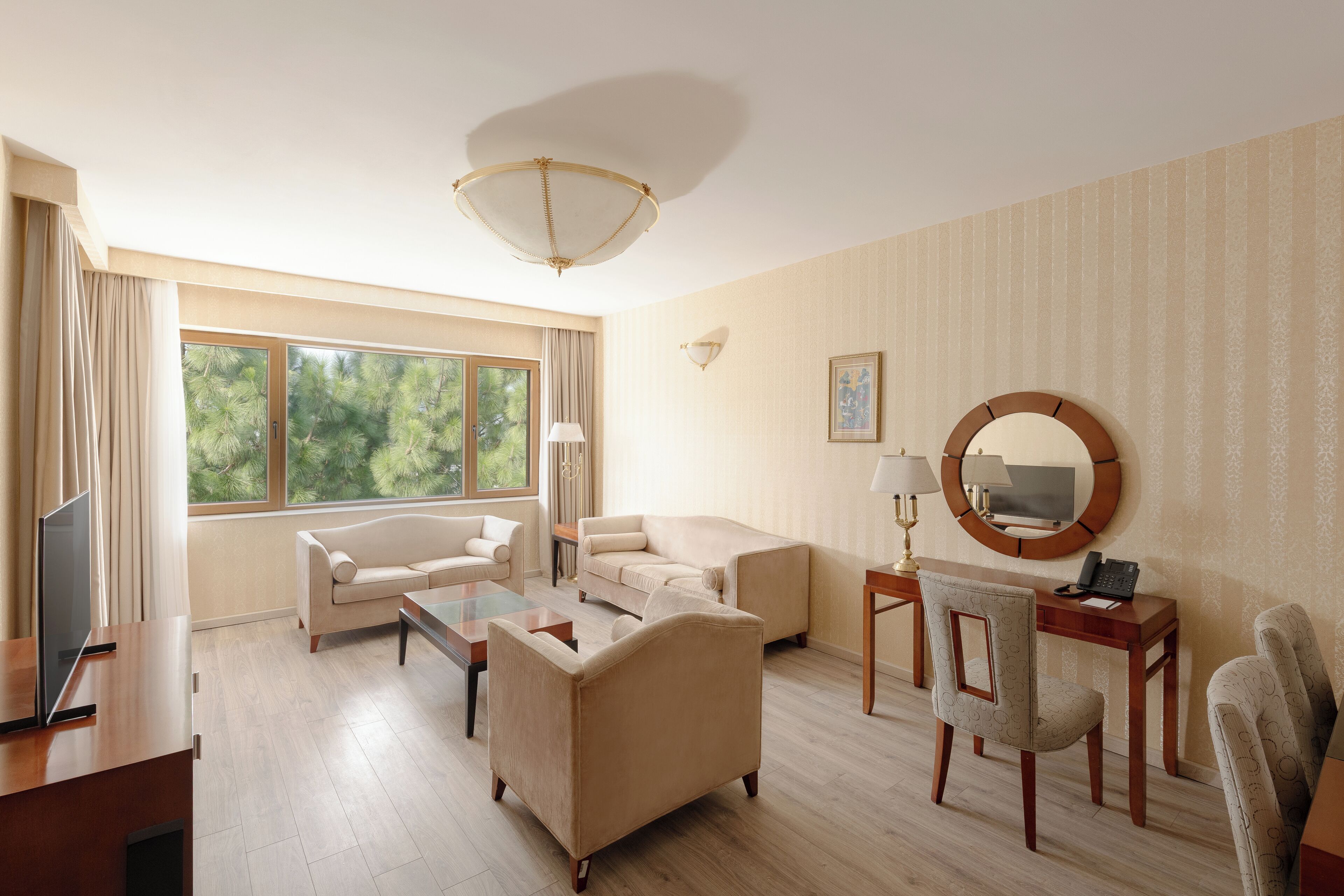 King Villa | 高級寝具、ミニバー、セーフティボックス (室内)、デスク