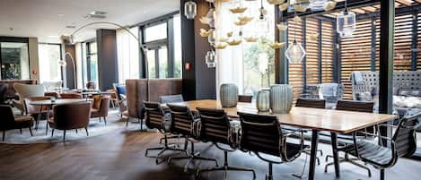 Sala de estar en el lobby