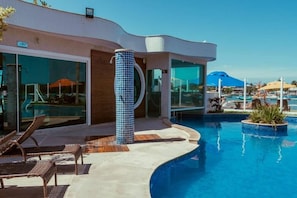 Outdoor pool - Hotel Paradiso del Sol (Cabo Frio)