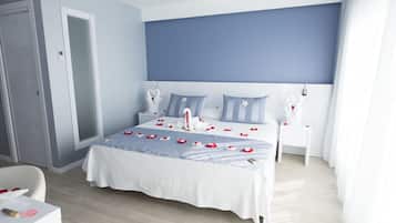 Premier Double Room (Premier Line) | Memory foam beds, in-room safe, desk, laptop workspace