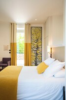 1 habitación, ropa de cama de alta calidad y minibar 