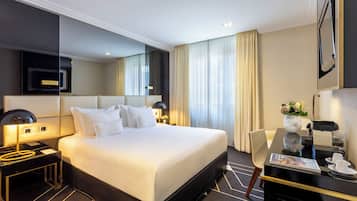 Allergitestet sengetøy, safe på rommet og lydisolert