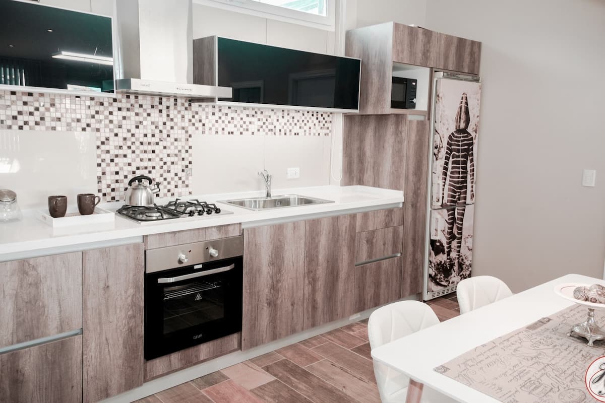 deluxe apartment | private kitchen | coffee/tea maker