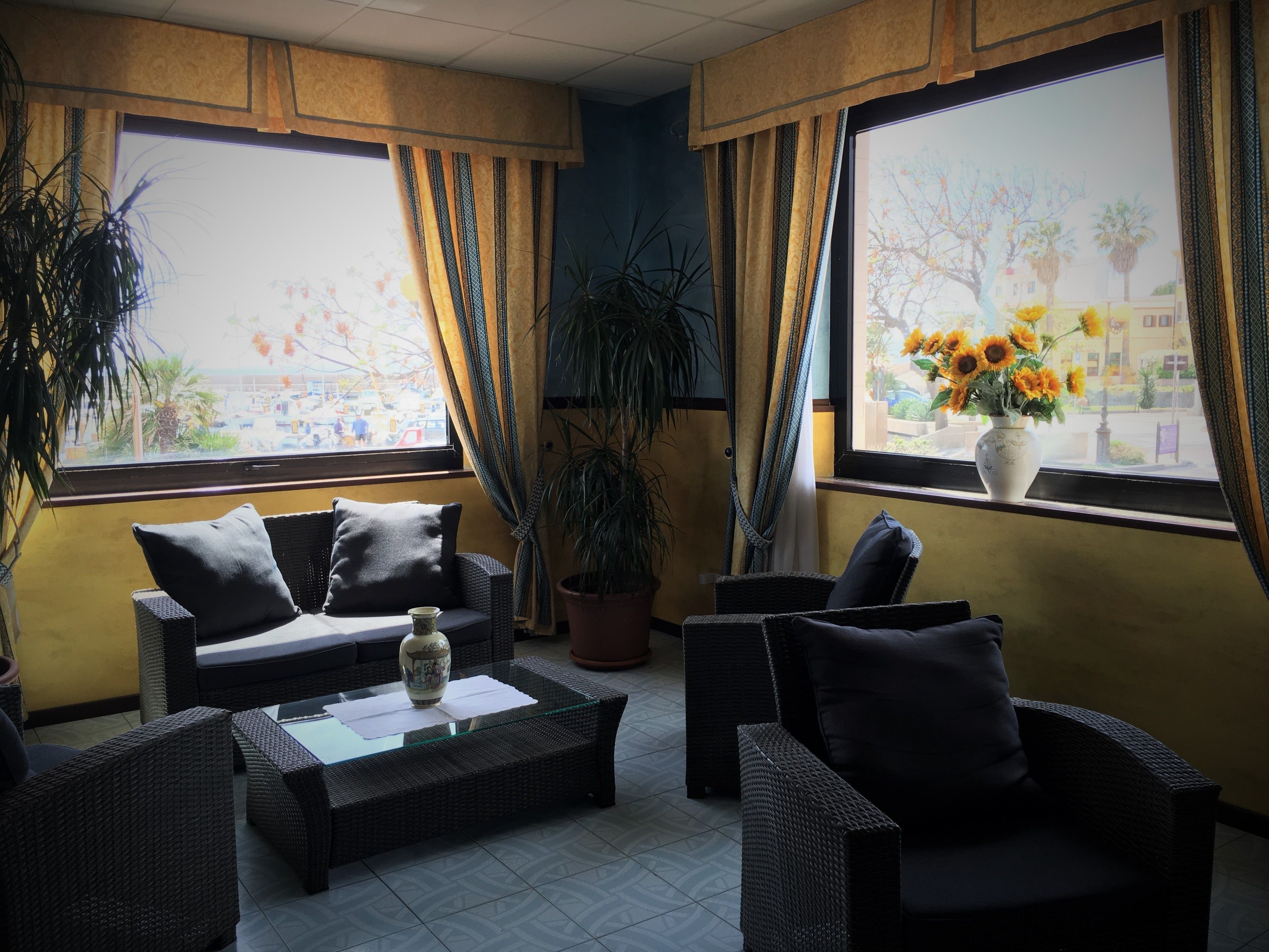 Sitzecke in der Lobby