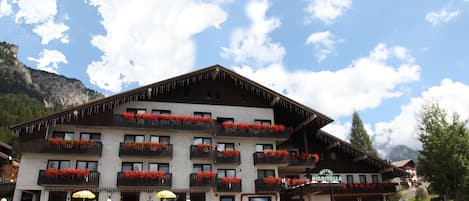 Voorkant van accommodatie