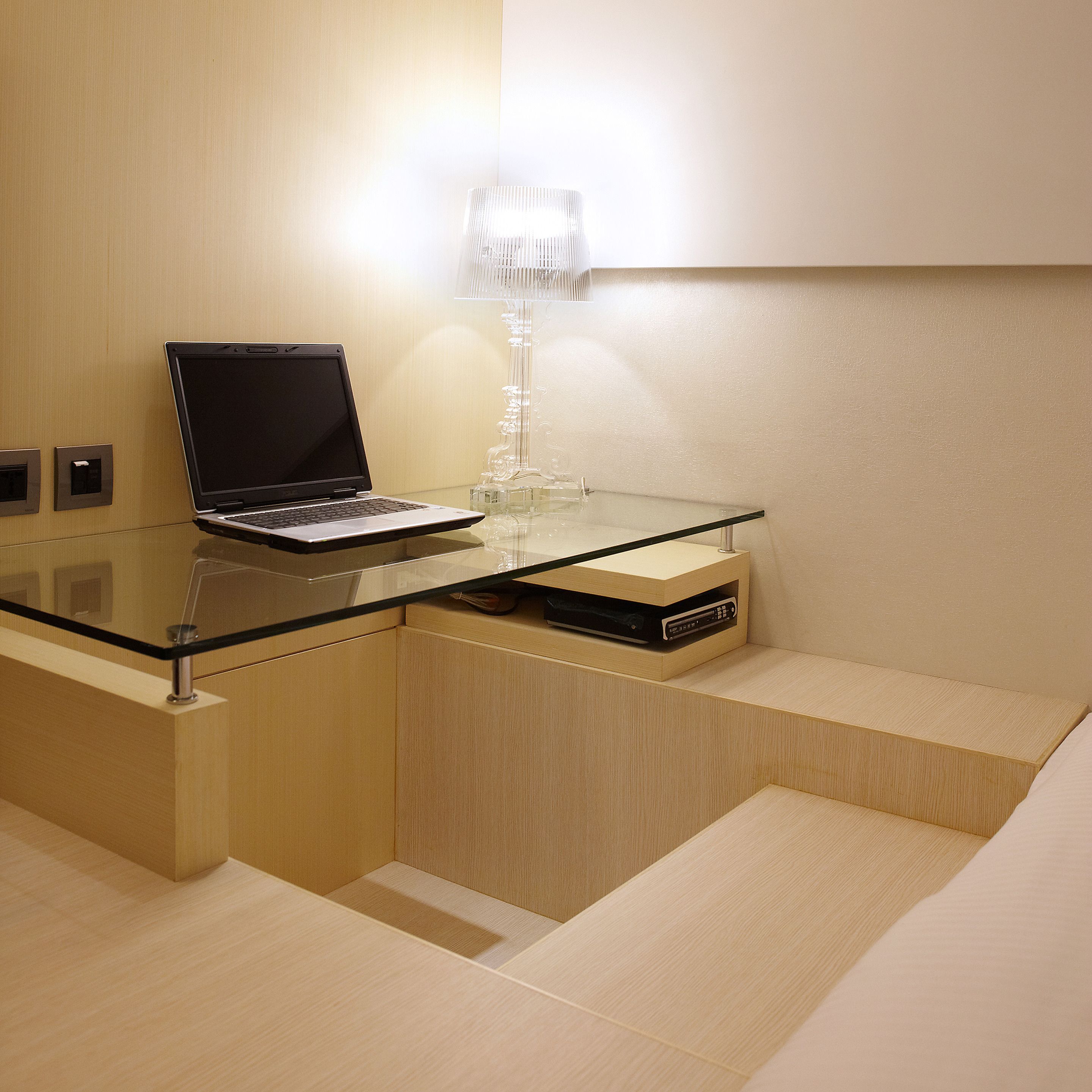 standard room, no windows | free minibar, in-room safe, desk, iron/ironing board