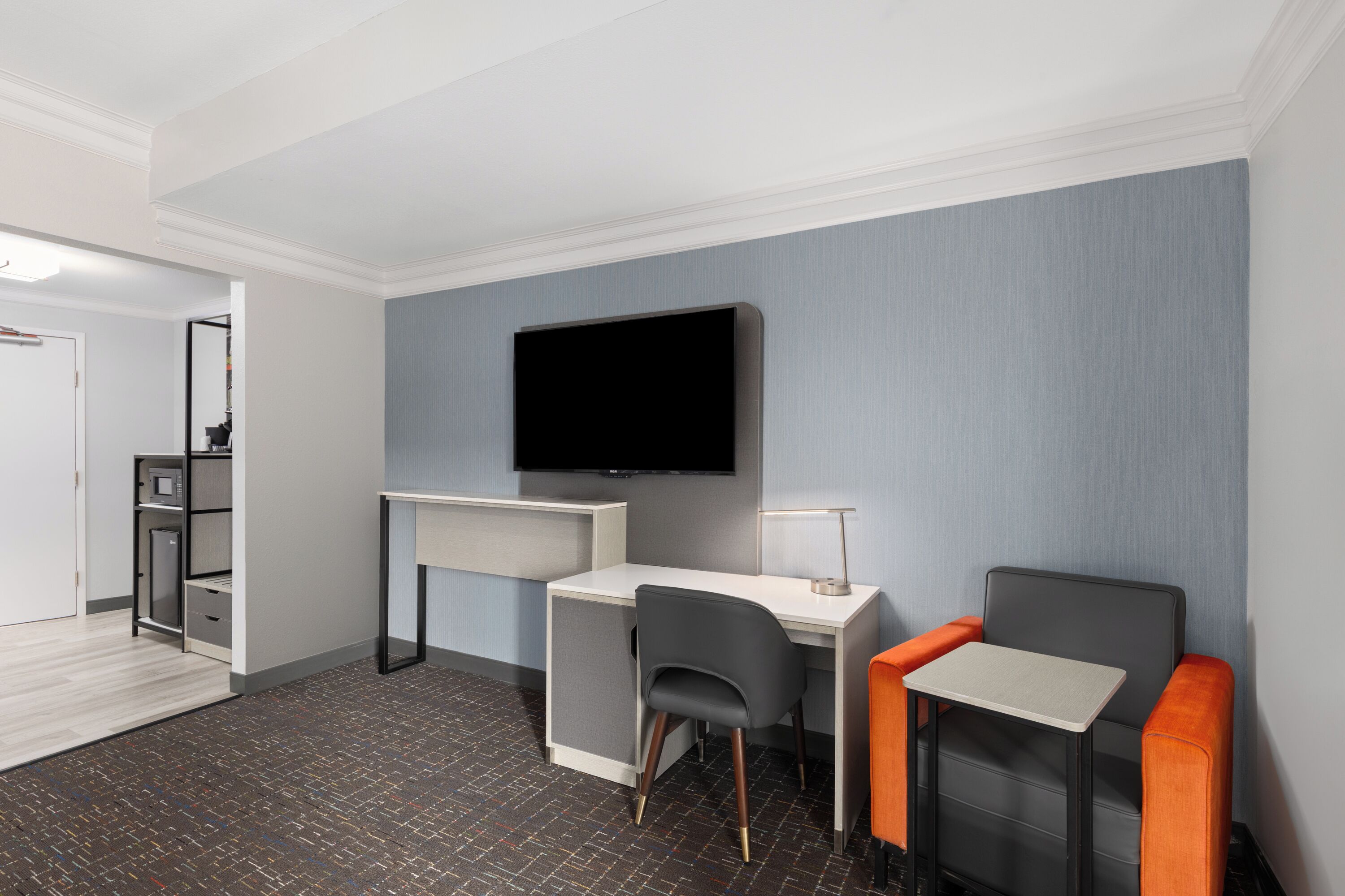 desk, iron/ironing board, free wifi, bed sheets