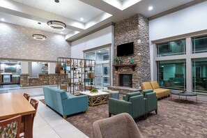 Sitteområde i lobbyen