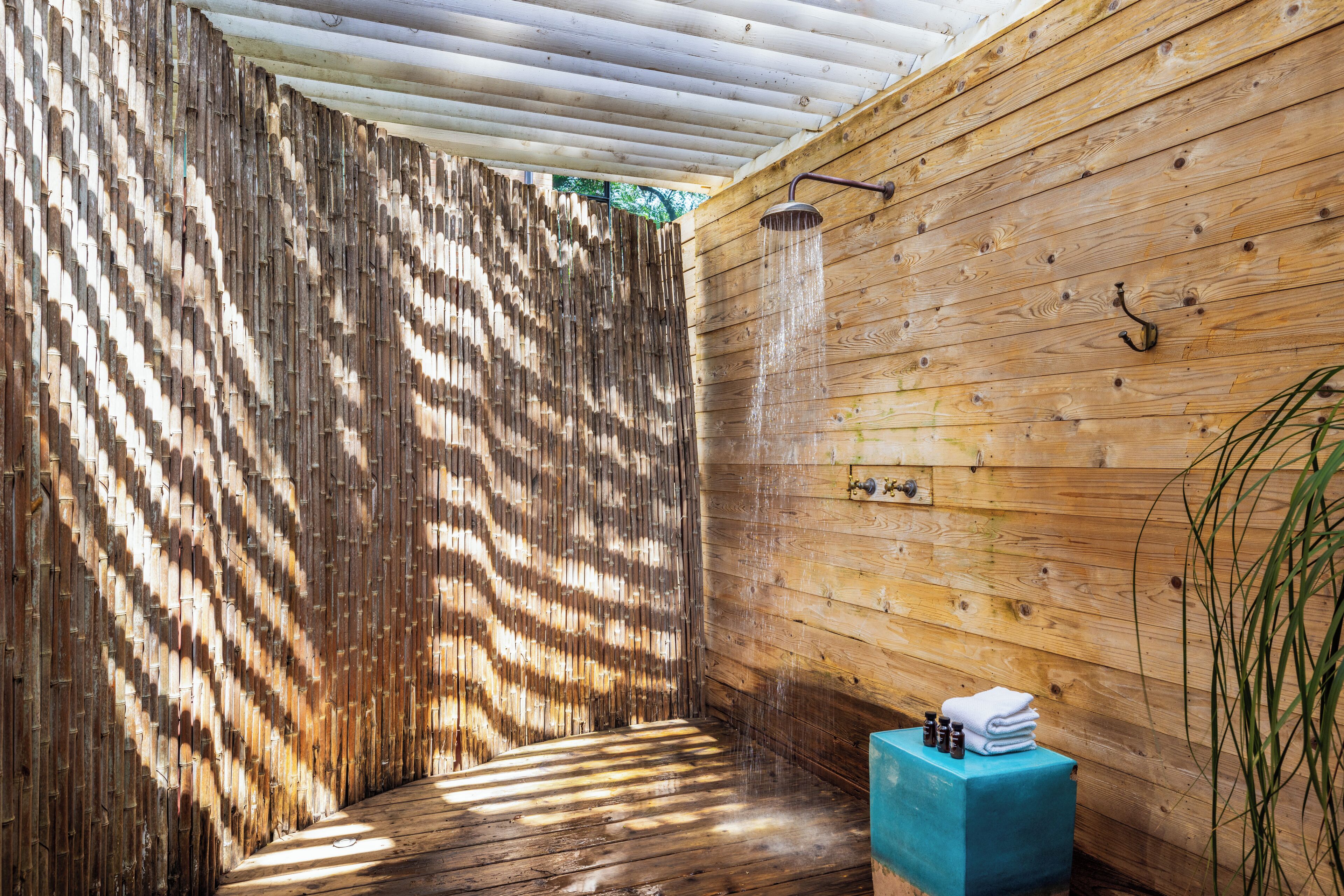 Suite, 1 King Bed (One) | Bathroom | Designer toiletries, hair dryer, bathrobes, towels