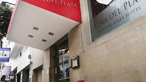 Entrée de l’hébergement