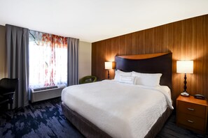 In-room safe, desk, blackout curtains, iron/ironing board