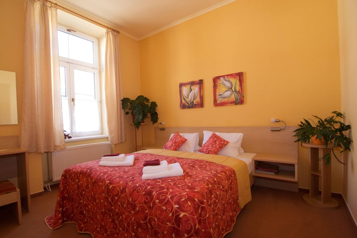 Appartamento Classic, 1 camera da letto, vista città | Una cassaforte in camera, una scrivania, Wi-Fi gratuito, lenzuola
