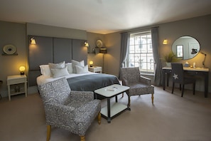 Premium Double or Twin Room | Hypo-allergenic bedding, desk, blackout drapes, iron/ironing board