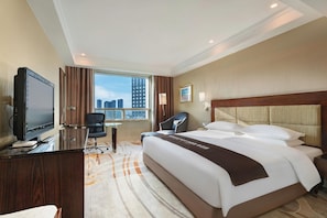 Ropa de cama de alta calidad, colchones Select Comfort, minibar
