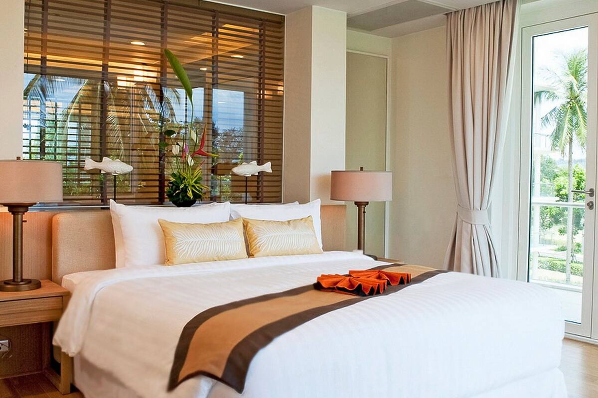 Residence 1 Bedroom with Balcony & Kitchen  | Minibar, in-room safe, individually decorated, individually furnished