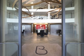 Interior entrance