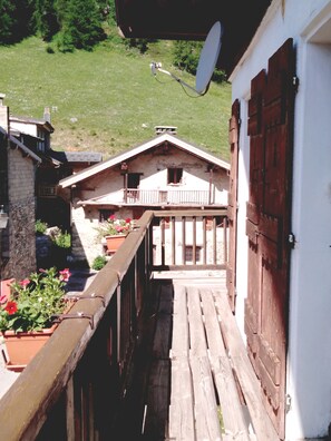 Vista del balcone