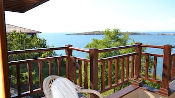 Deluxe Double Room, Balcony, Sea View | Balcony