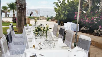 Espace banquet en plein air