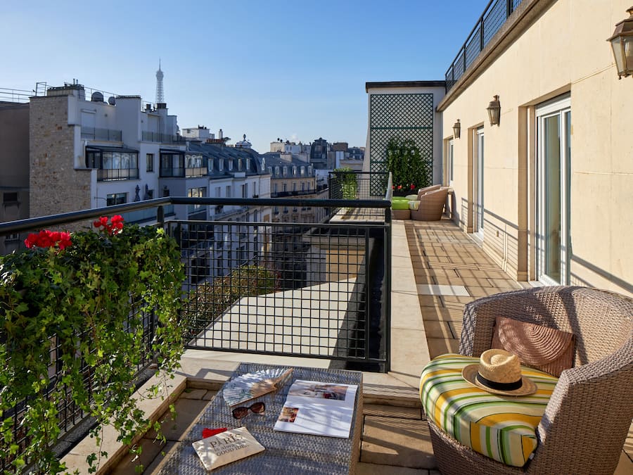 Suite estudio | Vistas del balcón