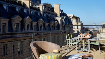 Suite Majestic | Vue depuis le balcon